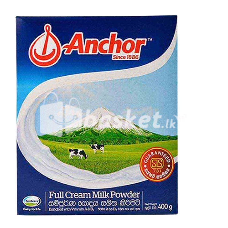 Anchor Full Cream Milk Powder - 400.00 g